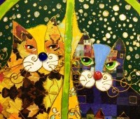 "Кошки на окошке" - эксклюзив от Натальи Полех!